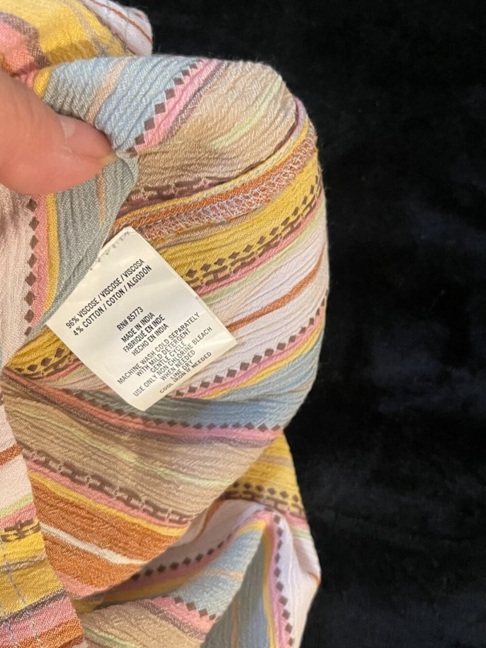 O’Neill Pastel Boho Festival Shorts XL Cottagecore 🌼 - Picture 5 of 6